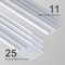 Ceilume EZ-On Drop Ceiling Grid Covers - White, 36PK AC-GRID-KIT-WT - alternate 1